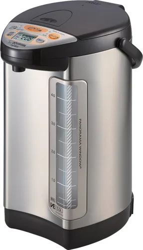 Vista 2 de Zojirushi America CV-DCC50XT VE - Caldera de agua híbrida y calentador, 5 litros, marrón oscuro inoxidable y sistema de calefacción por inducción