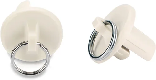 Vista 8 de Tapa de extremo con anillo, resistente a la intemperie, para persianas enrollables Coolaroo, para exteriores, persianas enrollables (negro, 1 par)