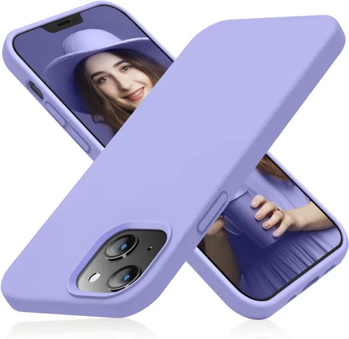 Vista 41 de JELE Funda a prueba de golpes diseñada para iPhone 11, funda de teléfono de silicona líquida con [forro de microfibra suave antiarañazos]