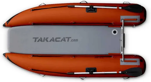 Vista 7 de 340LX - Bote inflable para 5 personas, diseño de arco abierto ultraportátil, 11.2 ft, color gris
