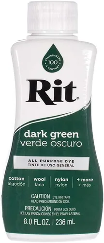 Vista 7 de Rit - Tinte líquido, amplia selección de colores, 8 onzas (verde manzana)