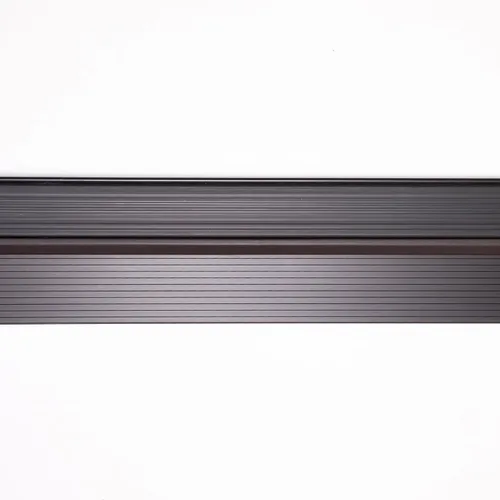 Vista 5 de Umbral de puerta abatible de aluminio resistente, 5-5/8 pulgadas de ancho, negro – Resistente a la intemperie, eficiencia energética, fácil