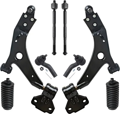 Vista 182 de Detroit Axle - Kit de suspensión frontal de 8 piezas para Chevy Silverado