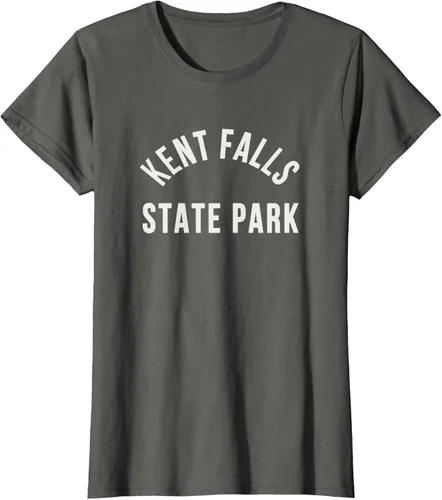 Vista 7 de Kent Falls State Park Connecticut Arch CT Camiseta, Azul