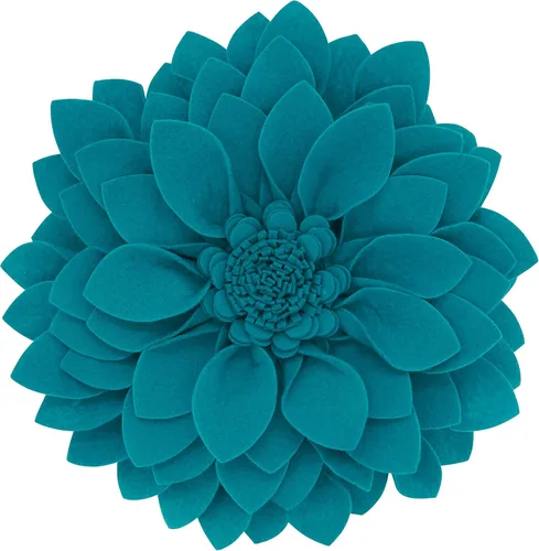 Vista 9 de SARO LIFESTYLE Almohada de fieltro en forma de flor