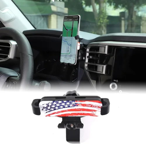 Vista 11 de Aunginsy Base de soporte de teléfono para tablero de automóvil compatible con Toyota Tundra/Sequoia 2022-2023 consola central Panel de tablero Base