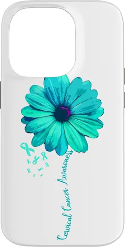 Vista 17 de Cervical Cancer Awareness Family Case Survivor Pretty Gift Case for iPhone 17