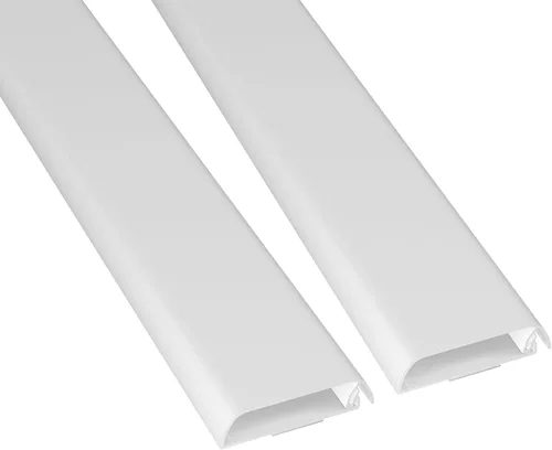 Vista 11 de D-Line Ocultador de Cables para Soporte de Pared de TV, Oculta Cables de TV Montada, Cubiertas de Cables, Cubierta Autoadhesiva para Cables