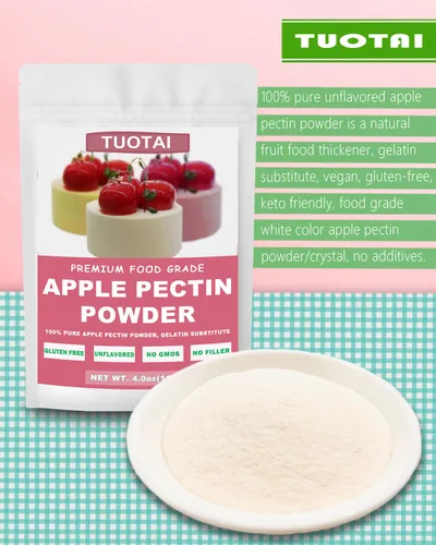 Vista 7 de Pectina en polvo de manzana, 4 onzas, concentrado de frutas naturales espesante de alimentos para pasteles, gelatina y alimentos para hornear