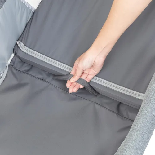Vista 6 de Baby Trend Cuna mecedora 2 en 1 de plegado rápido, gris piedra sombra