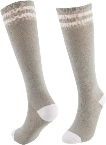 Vista 7 de Calcetines altos hasta la rodilla para niños, calcetines de fútbol de algodón para niños, niñas, niños pequeños