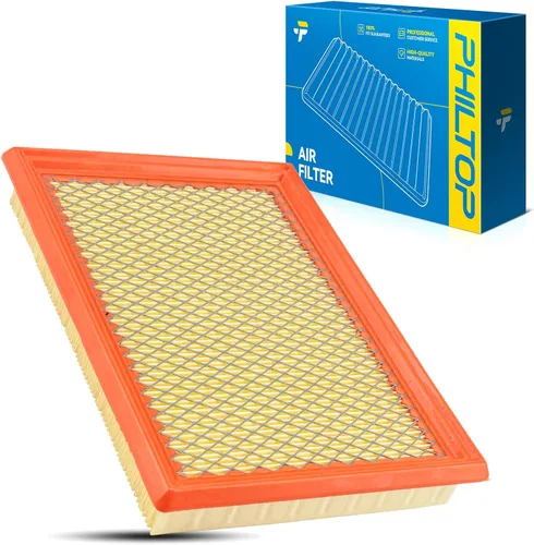 Vista 11 de PHILTOP Filtro de aire de motor CA10165 de repuesto para Honda Civic 2006-2011, L4 1.8L, panel rígido