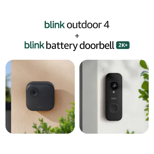 Vista 8 de Blink Outdoor 4: Cámara de seguridad inteligente inalámbrica, dos años de duración de la batería, visión diurna HD de 1080p y nocturna por