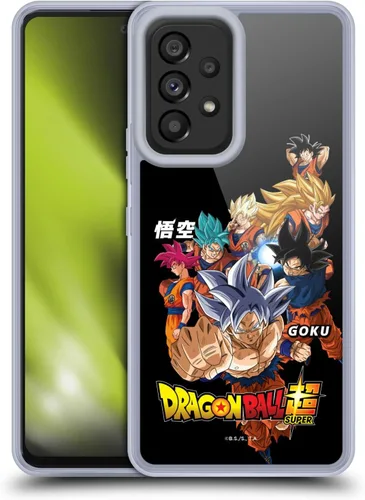Vista 166 de Head Case Designs Funda de gel con licencia oficial de Dragon Ball Super Group Future Trunks Arc Characters [protección de grado militar] compatible