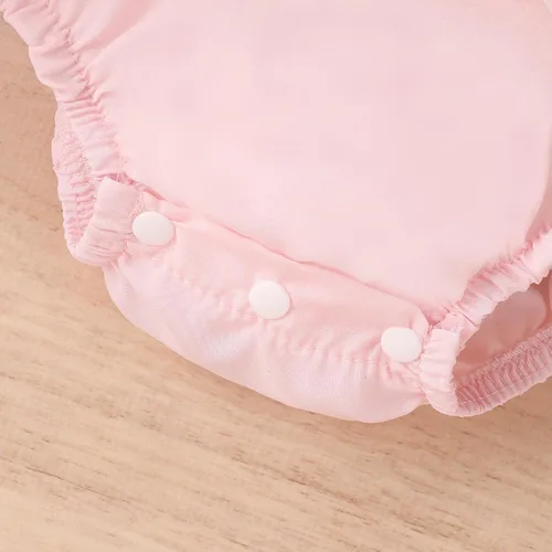 Vista 6 de ODASDO Mameluco de tul para bebé niña con bordado de flores, body de princesa con diadema, fiesta de cumpleaños, traje de pastel