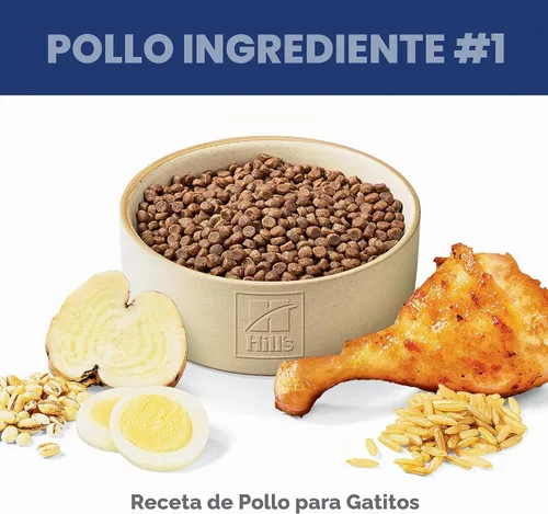 Vista 8 de Hill's Science Diet Comida seca para gatos de fórmula para gatitos White