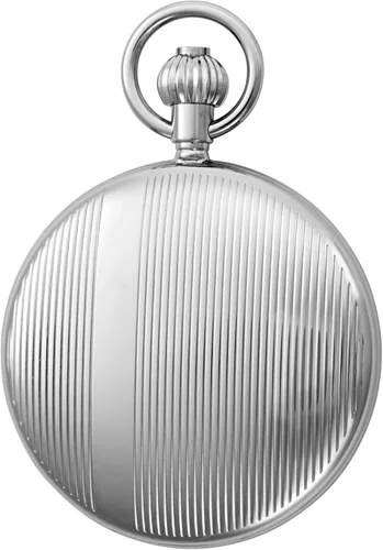 Vista 4 de Charles-Hubert, Reloj de bolsillo de cuarzo París, Blanco, Reloj de cuarzo, movimiento de cuarzo