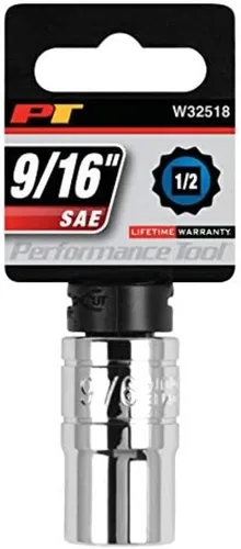 Vista 16 de Performance Tool W32530 1/2 Drive Toma de 12 puntos, 15/16