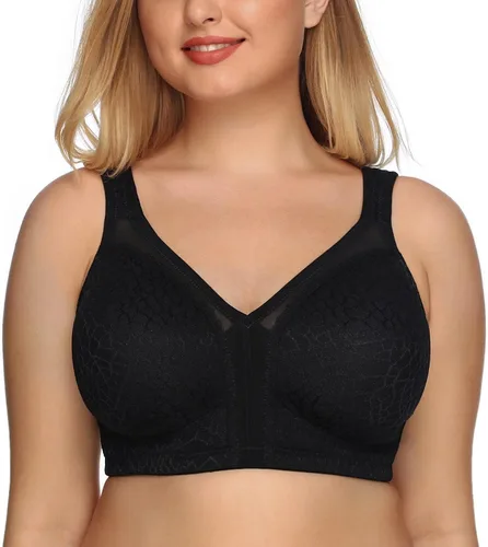 Vista 4 de DotVol Brasier reductor de figura completa para mujer, cómodo, pechos grandes, sin varillas, sin relleno, talla grande