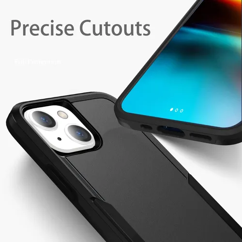 Vista 6 de Funda diseñada para iPhone 13, protección resistente, a prueba de golpes, a prueba de caídas, a prueba de polvo, antiarañazos, para iPhone 13