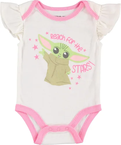 Vista 4 de Star Wars Body de manga corta de 3 piezas para bebés y niñas