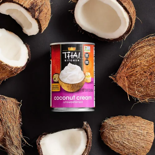 Vista 10 de Thai Kitchen crema de coco sin azúcar y sin gluten, 13.66 onzas líquidas