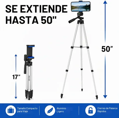 Vista 2 de Trípodes Acuvar