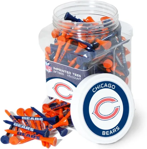 Vista 17 de Team Golf NFL Buffalo Bills Jar Of 175 Golf Tees 2-3/4" Golf Tees, 175 Pack, Regulation Size, Multi Team