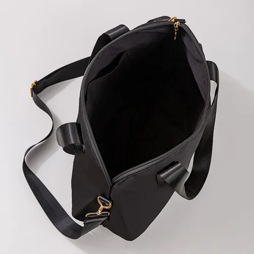 Vista 7 de AmBealla Bolsas de viaje con cremallera, bolsa de fin de semana, ligera para mujer, bolsa de lona para llevar en el gimnasio, trabajo