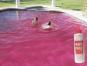 Vista 2 de Party Pool - Rockin' Red - Botella de 8 oz