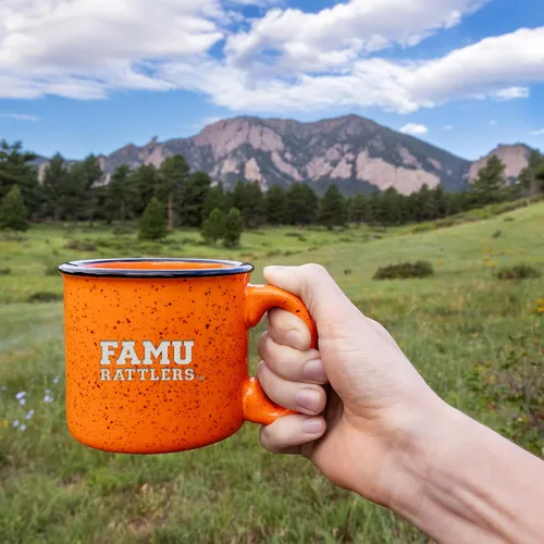 Vista 5 de Rico Industries NCAA Speckle 12oz Laser Engraved Campfire Mug
