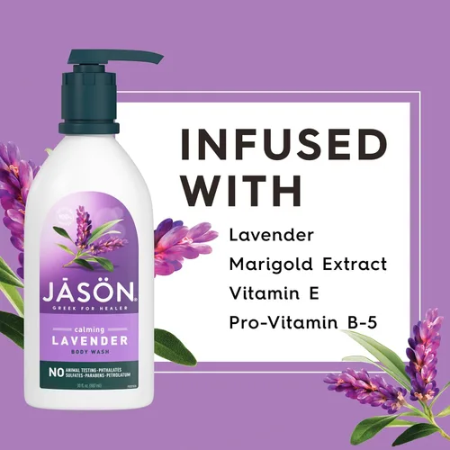 Vista 4 de Jason gel para baño de lavanda natural, satinado, Default