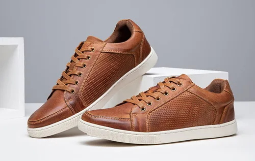Vista 7 de Jousen - Tenis informales a la moda para hombre