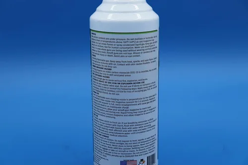 Vista 5 de Gas verde seguro para el medio ambiente: propulsor de Airsoft premium para fuerzas del orden, militares y entusiastas, caja de 12 latas, 13.5 onzas