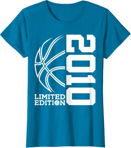 Vista 109 de Camiseta de baloncesto de 13 cumpleaños edición limitada 2010, Negro