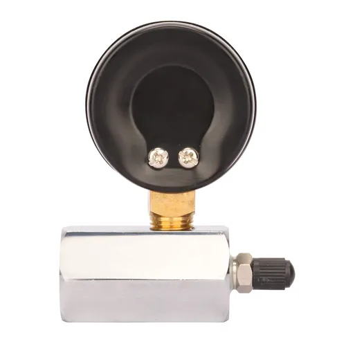 Vista 6 de MEASUREMAN Conjunto de medidor de prueba de presión de gas de acero de 2", conexión FNPT de 3/4", 0-30 psi, precisión de +/-3-2-3%