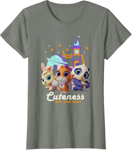 Vista 15 de Disney Camiseta Junior T.O.T.S. Cuteness On the Way Negro