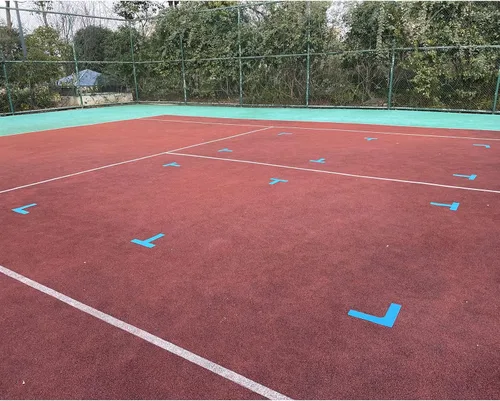 Vista 6 de Court Lines - Kit de marcadores abatibles para crear tu propia cancha de tenis de pickleball