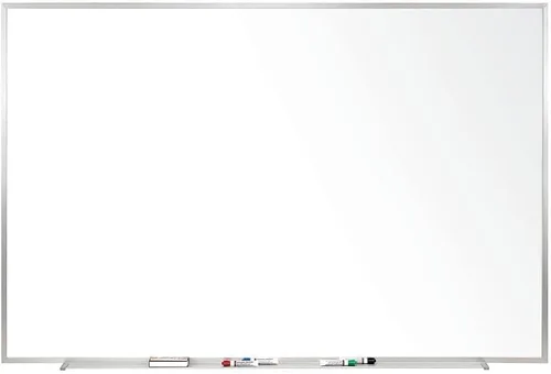 Vista 12 de Ghent Pizarra magnética de porcelana con marco de aluminio, 2'H x 3' W