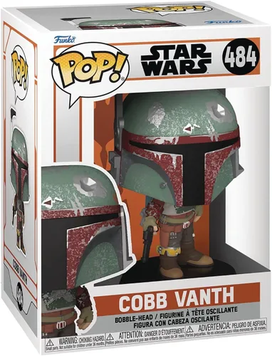 Vista 3 de POP Star Wars: The Mandalorian - Cobb Vanth [The Marshal] Figura de vinilo de Funko (paquete con funda protectora de caja compatible)