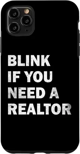 Vista 13 de Blink If You Need A Realtor Real Estate Agent Dad Men Women Case for iPhone 17