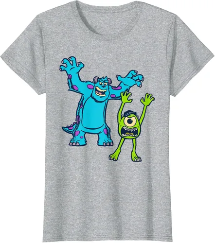 Vista 31 de Camiseta de la Universidad Sulley y Mike de los Monsters de Disney Pixar