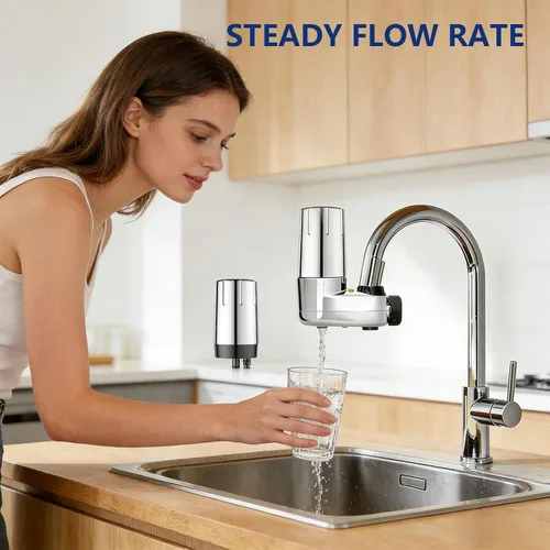 Vista 5 de Paquete de 2 filtros de repuesto para grifo Brita® 36311 Sistema de filtración de agua del grifo compatible con filtros de repuesto Brita® 36313