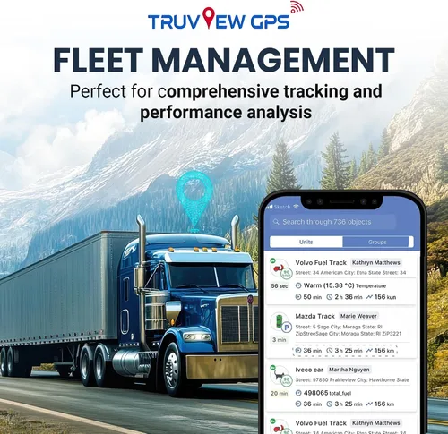 Vista 9 de Truview TV130 - Rastreador GPS 4G con actualizaciones en vivo, dispositivo de seguimiento de vehículos para automóviles, furgonetas, camiones y más