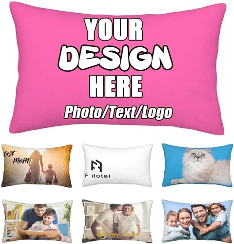 Vista 9 de Funda de almohada decorativa personalizada con foto de pareja, funda de cojín decorativo personalizada, fundas de almohada personalizadas
