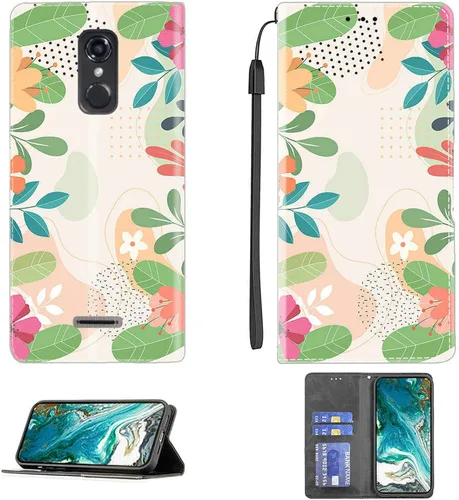 Vista 26 de Aroepurt Funda para UMIDIGI G1 Plus compatible con UMIDIGI G1 Plus Funda para teléfono Funda de piel sintética con función atril magnética CPT15