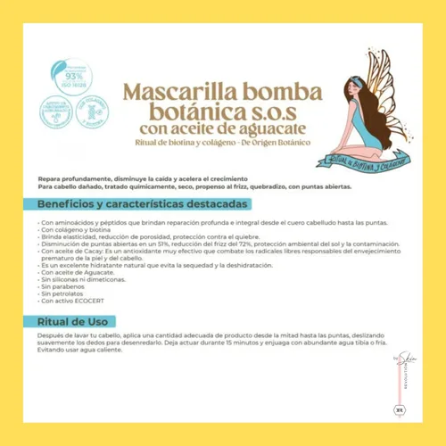 Vista 5 de Ritual Botánico Keratina Orgánica - Kit de mascarilla capilar y perfume