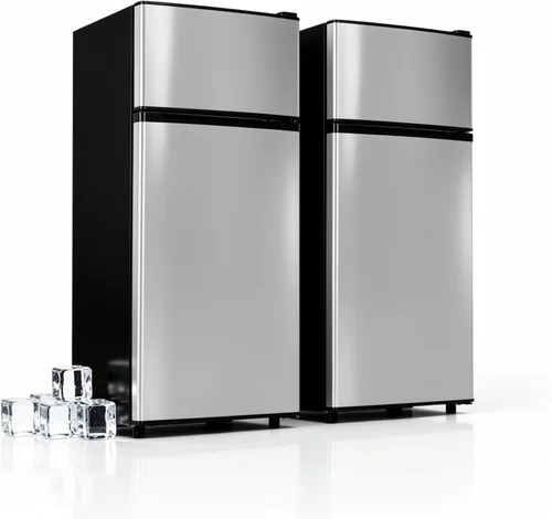 Vista 11 de Tehanld Refrigerador congelador de 4.4 pies cúbicos para dormitorio/oficina