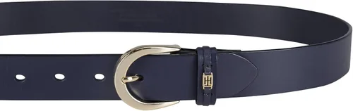 Vista 3 de Tommy Hilfiger Cinturón de cuero de moda para mujer, pantalones y vestidos