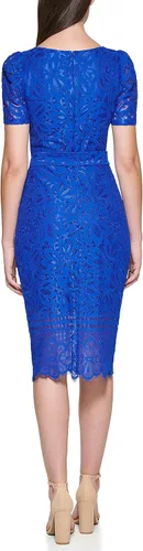 Vista 4 de kensie Women's Midi Lace Dress